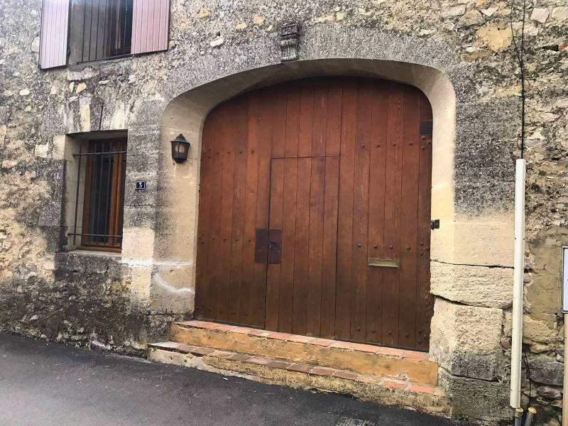 Avant la reprise de façade à Saze 