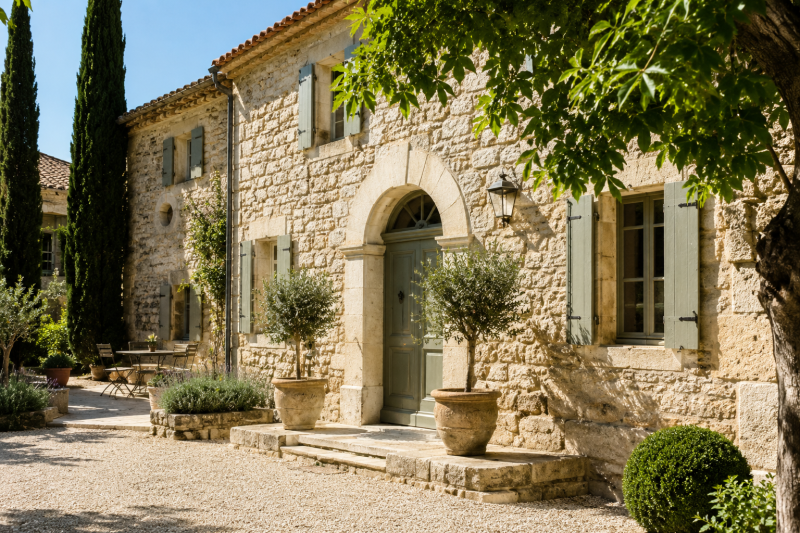 Restauration d'un bâti ancien à Eygalières : Tailleur de pierre dans les Alpilles